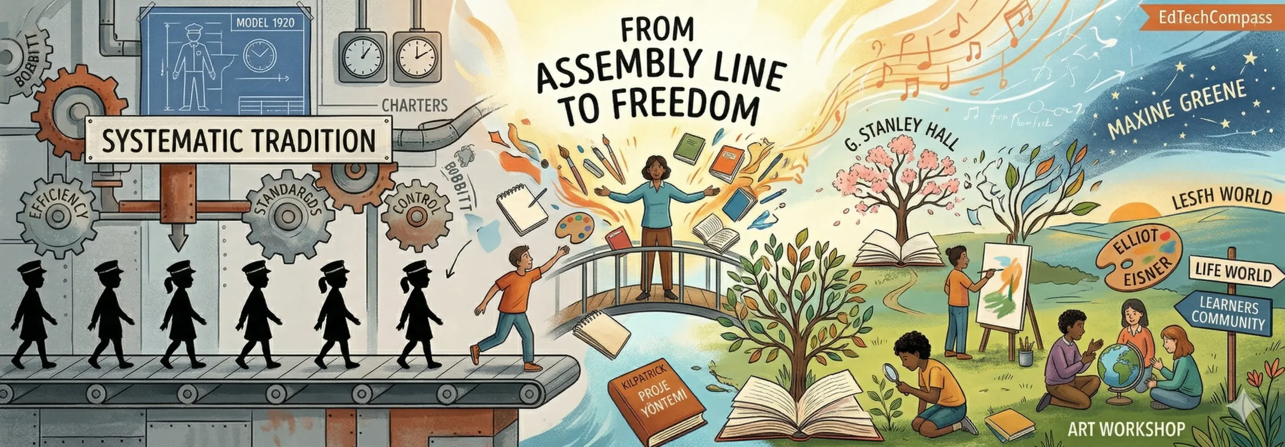 From the Assembly Line to Freedom in Education - EdTech Compass